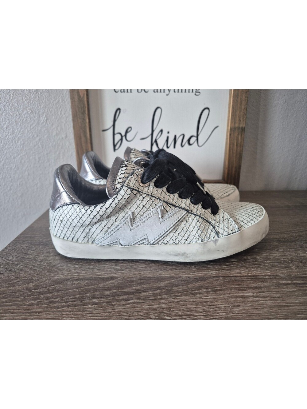 Zadig and Voltaire Neo Keith Flash Sneakers Size 36 - Picture 2 of 9